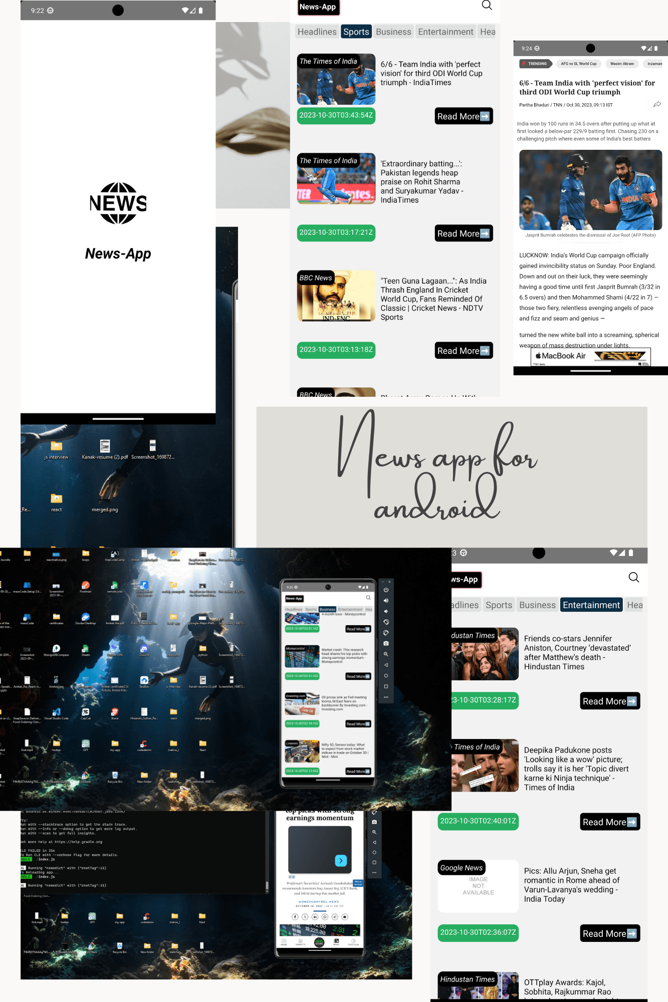 Notes writing React-Native App (cli)